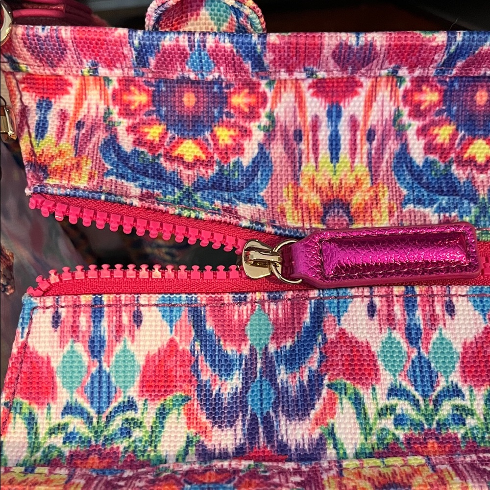 Limited Edition Kurt Geiger x Matthew Williamson Colorful Patterned Tote Bag - Picture 12 of 16